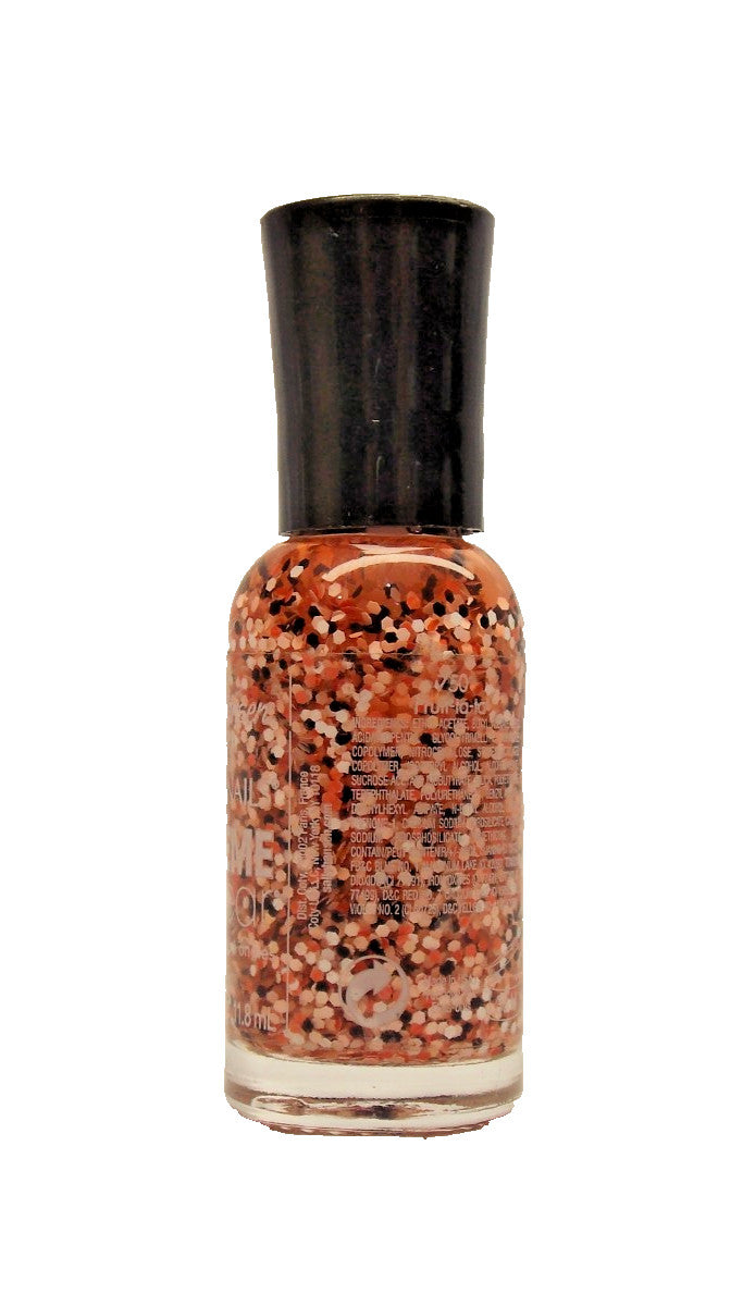 750 Fruit-Ta-Ta White and Blue Dots Xtreme Wear Nail Polish 0.40 fl oz
