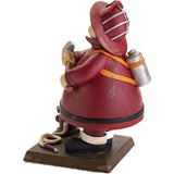 Hot Stuff Firefighter Bobble Head Doll Handprinted by Guyz RUSS