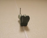 U.S. Air Force Boots Christmas Ornament Gray 3" made by Kurt S. Adler