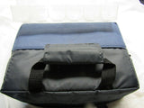 Ozark Trail Fishing Tote w/ 2 Trays padded Blue 11.2"L x 3.5"W x 7.7"H