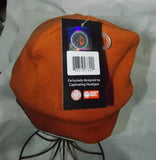 NCAA Texas Longhorns Embroidered Logo Purple Knit Beanie Hat Collegiate Headwear