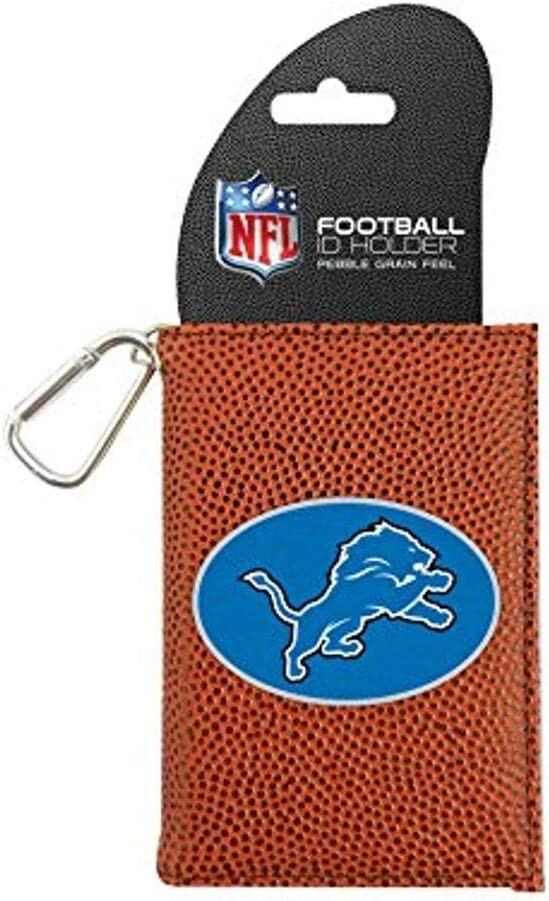 NFL Detroit Lions Football Pebble Grain Feel ID Holder by Gamewear