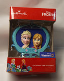 Hallmark Disney Heart Frozen Elsa and Anna 2017 Christmas Tree Ornament