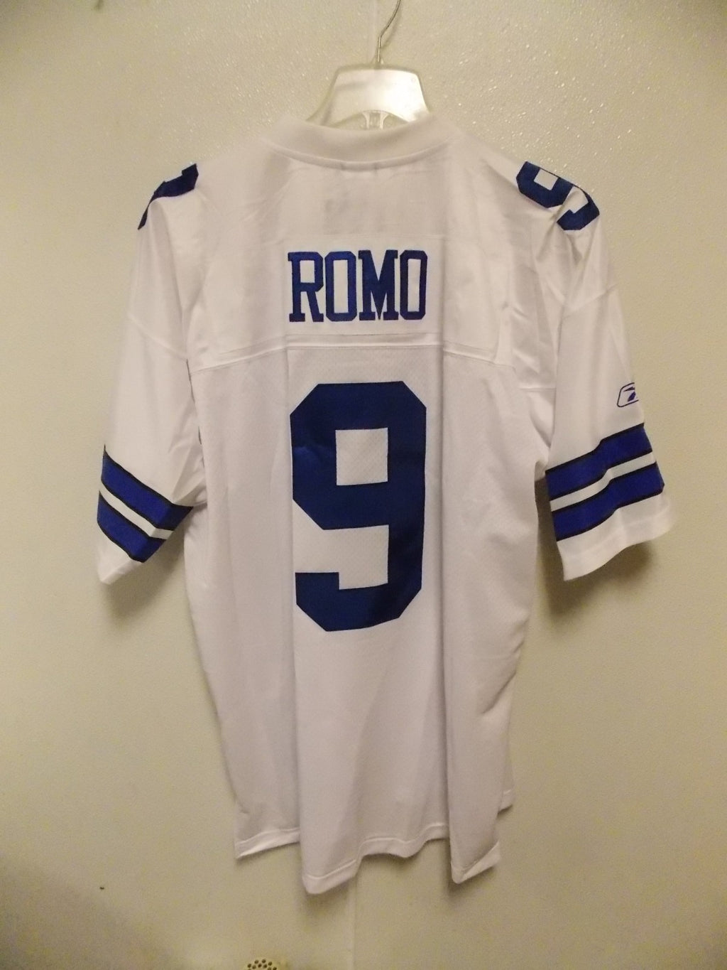NFL Dallas Cowboys #9 Tony Romo Reebok Replithentic Jersey Size 2XL