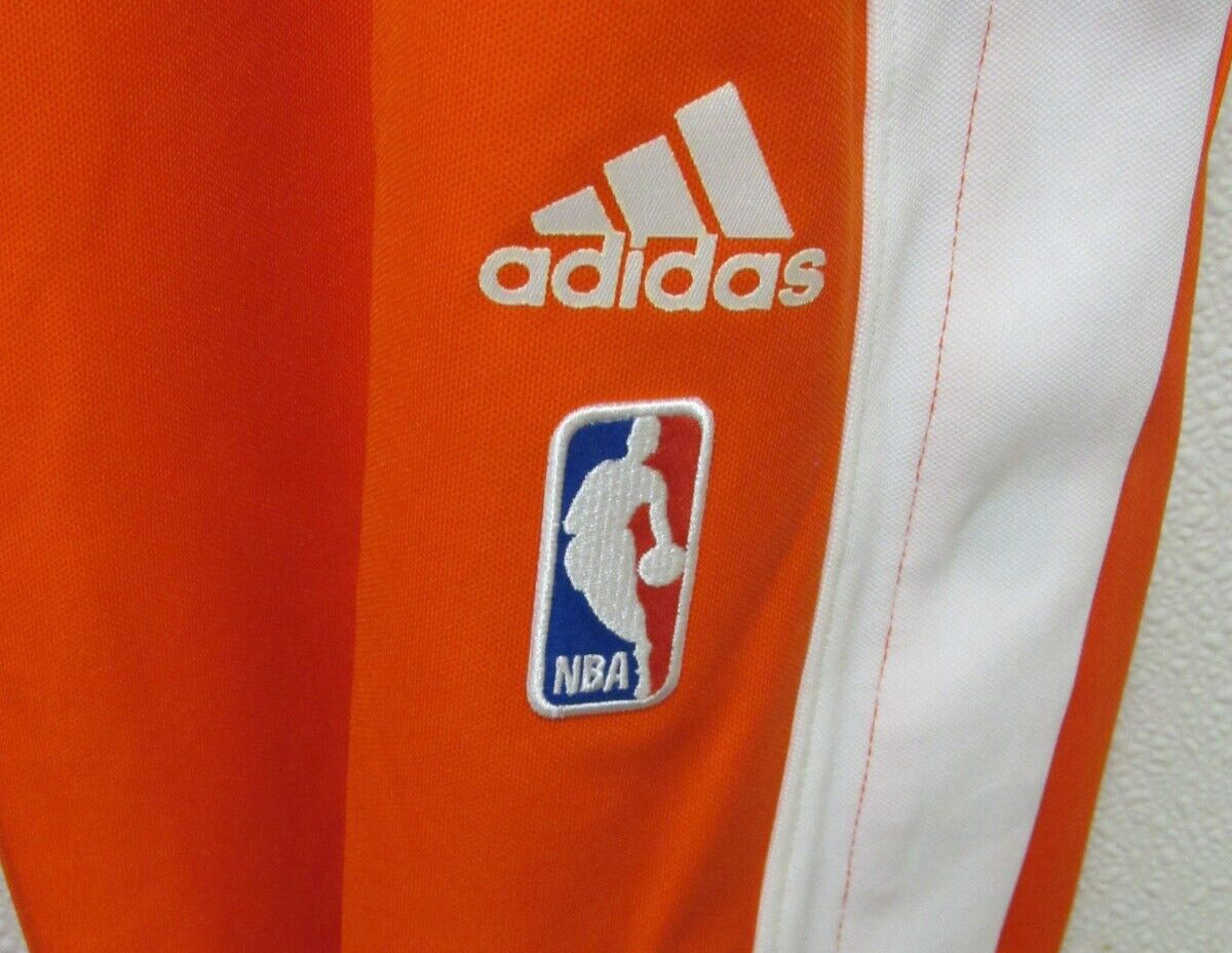 NWT Adidas New York Knicks Game Issued Tear Away Warmup Pants Orange Sz 2XL 513