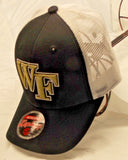 Wake Forest Freedom Fighter Headwear Black Hat Snap Back Closure by Zephyr