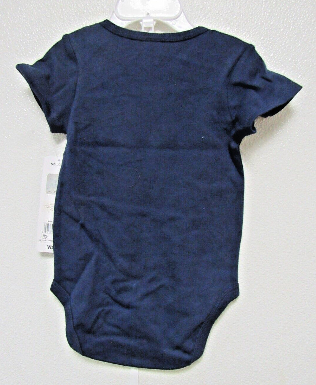 NFL Seattle Seahawks LOGO Name Over 00 Bodysuit Short Sleeve Size 0-3M Gerber