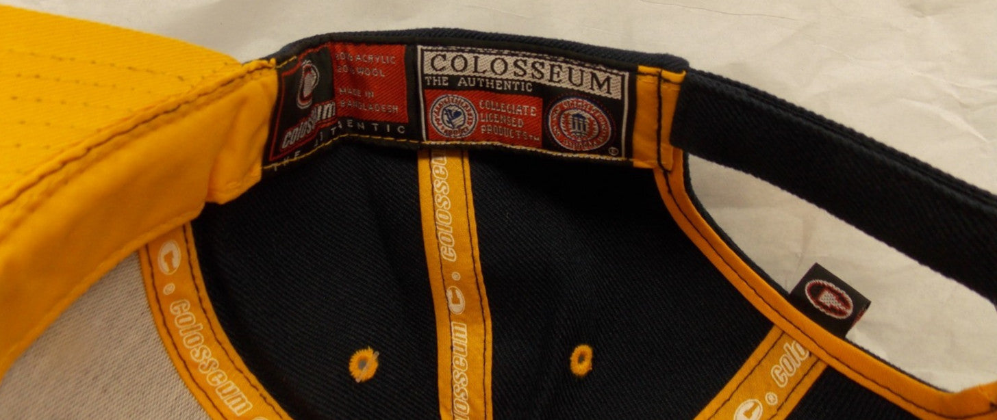 NCAA UCLA Bruins Black Hat Hook and Loop Closure by Colosseum Athletics