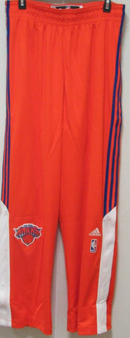 NWT Adidas New York Knicks Game Issued Tear Away Warmup Pants Orange Size XL 513