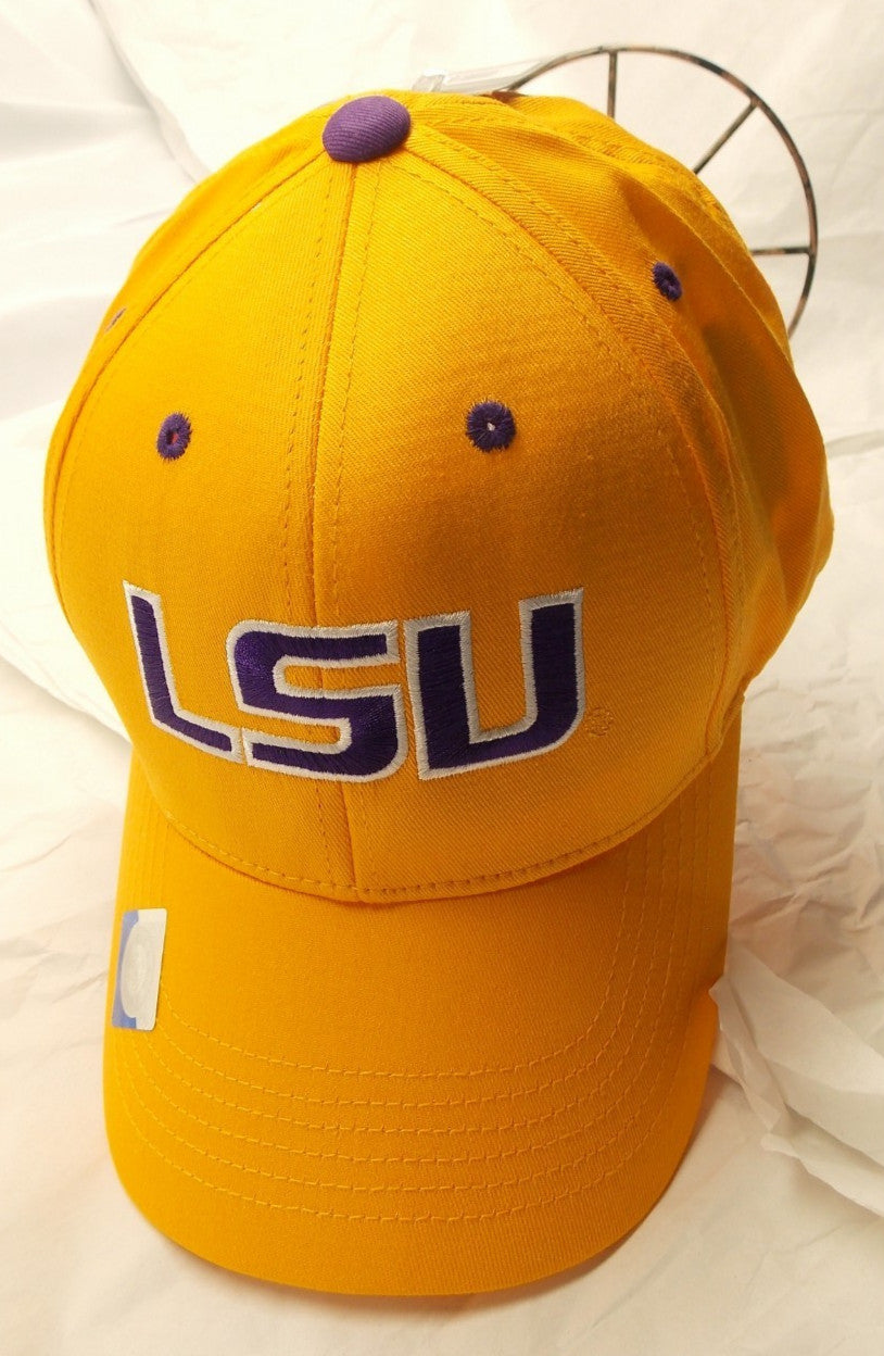 NCAA LSU Tigers Trucker Hat Hook and Loop Closure Collegiate Headwear