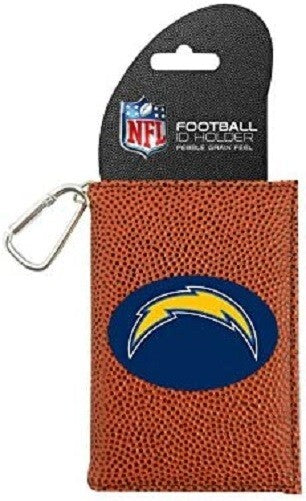 NFL Los Angeles Chargers Football Pebble Grain Feel ID Holder by Gamewear
