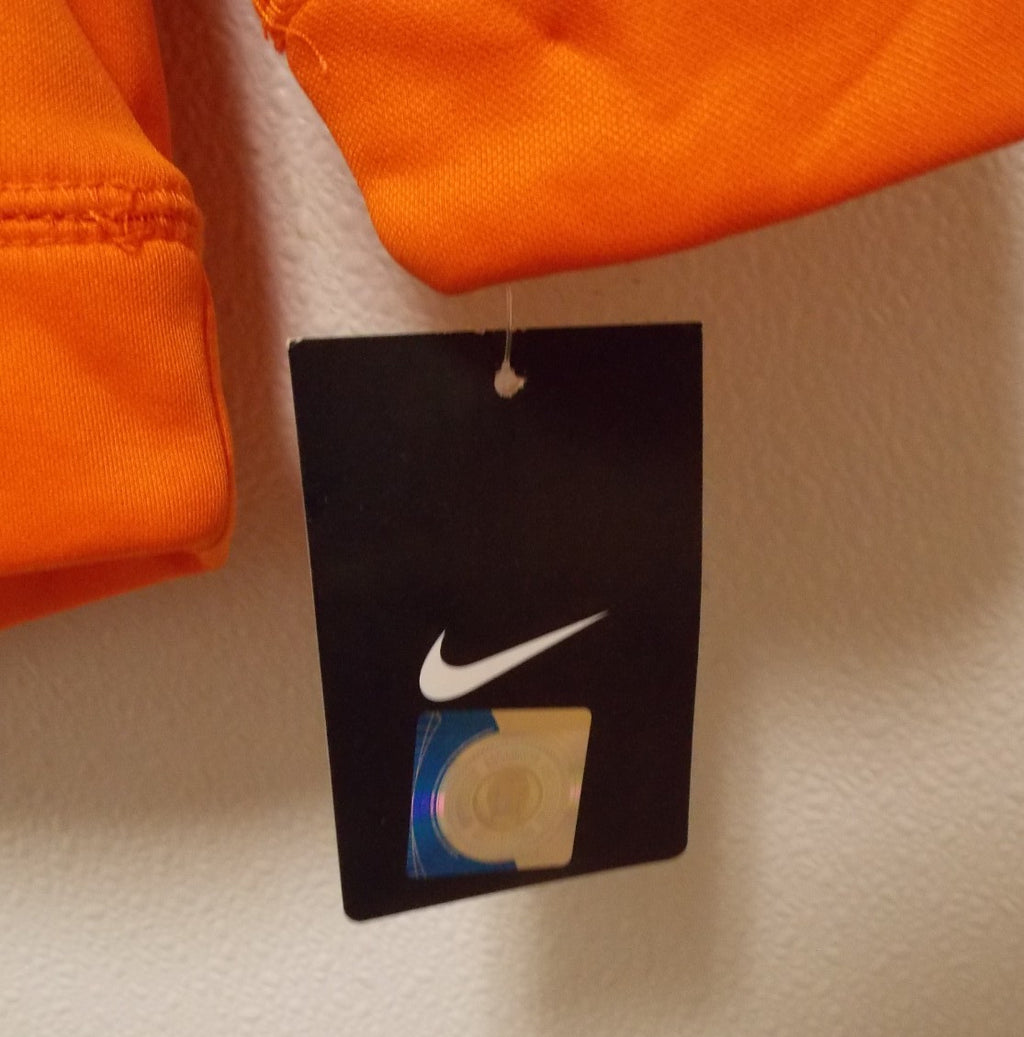 NCAA Oklahoma State Cowboys Logo on Orange Hooded Pullover Nike Size 6