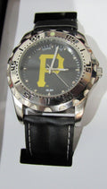 MLB Pittsburgh Pirates Baseball Men's Watch Diver Style New Battery Game Time