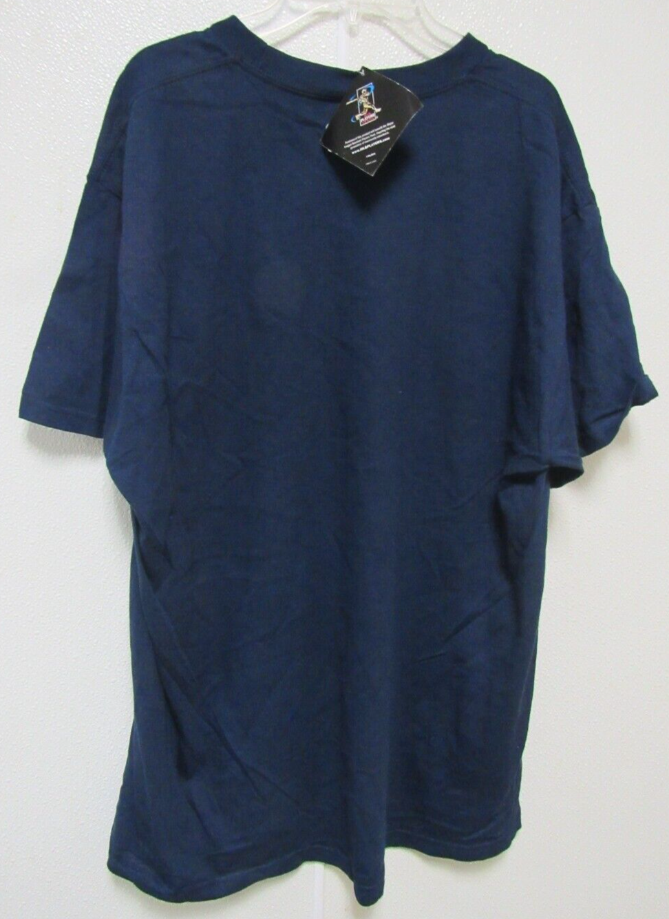 MLB NY Yankees Derek Jeter Last Game at Yankee Stadium T-Shirt Blue Size Large