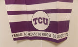 NCAA TCU Horned Frogs Kitchen Tea Towel 17.5" wide by 24.5" long Glory Haus