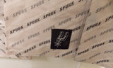 NBA San Antonio Spurs Lite Gray Button Up Dress Shirt 4XL Long Sleeve Headmaster