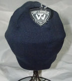 NCAA California Golden Bear Embroidered Blue Knit Beanie Hat Collegiate Headwear