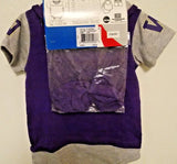 NCAA Washington Huskies Logo Bodysuit Bib Bootie Set Size 18-24 M by OUTER Stuff
