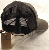 Miami Hurricanes 2019-2024 Secondary Logo on Mesh Trucker Hat Snap Back Closure