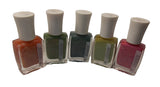 Sugar Shimmer Colors No. 's 01 02 04 05 06 Textured Nail Color Sally Hansen