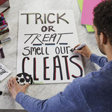 Single Pack of a Black Sharpie Permanent Markers w/ Oversized 1/2" Chisel Tip