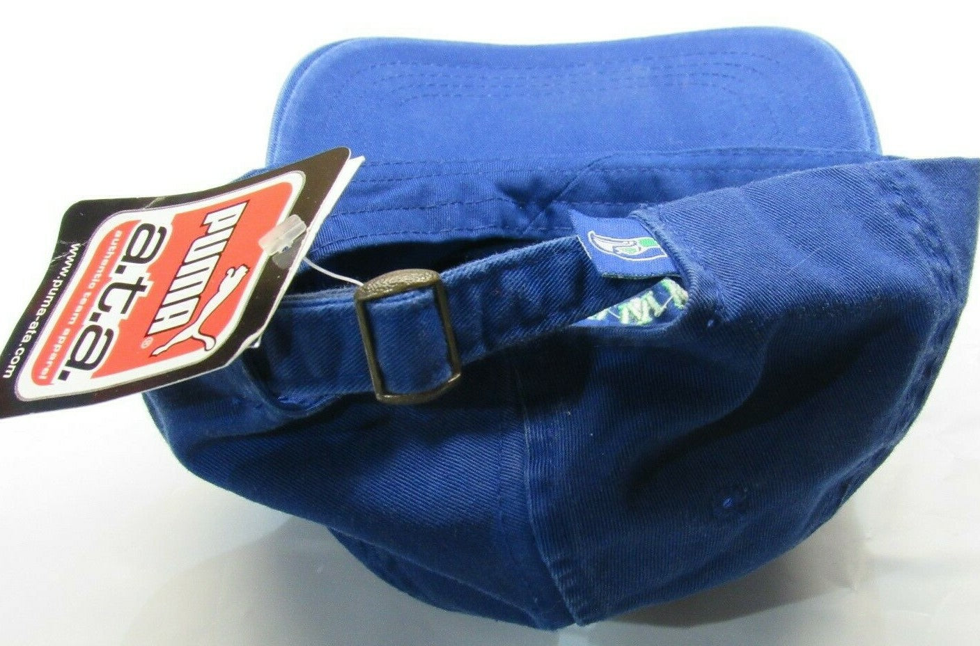 NFL Seattle Seahawks Soft Crown Baseball Cap Hat Buckle Strap Closure