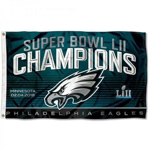 Philadelphia Eagles Super Bowl LII Champion 3' by 5' Flag Fremont Die