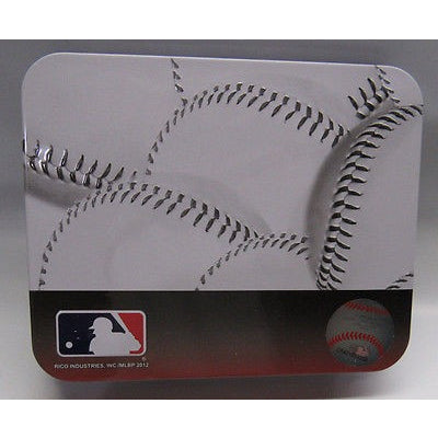 MLB Boston Red Sox Embossed TriFold Leather Wallet With Gift Box