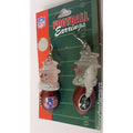 NFL Womens Snowman Earrings  New York Jets