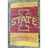 NCAA  Iowa State Cyclones Logo on 2-Sided 13"x18" Garden Flag by BSI