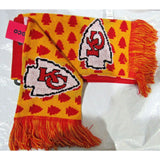 NFL Kansas City Chiefs Reversible Thematic Scarf 64" by 7" by FOCO