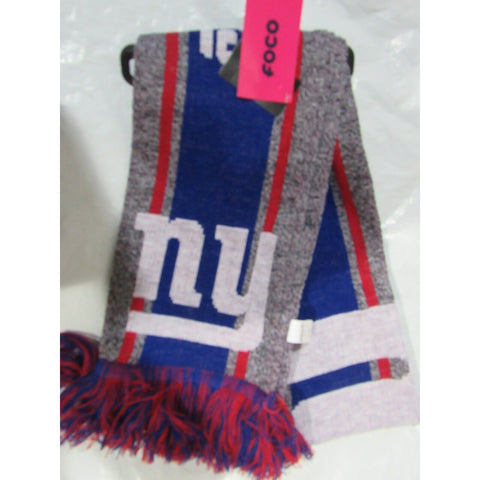 NFL New York Giants 2021 Gray Big Logo Scarf 64" by 7" by FOCO