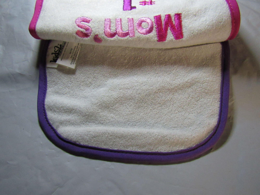 Baby Bibs Mommy’s Girl and Mom’s #1 by Kids 2 Grow