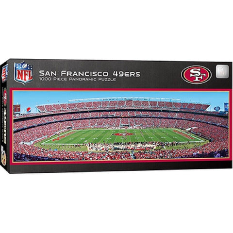 NFL San Francisco 49ers Panoramic 1000pc Puzzle by Masterpieces Puzzles #91358