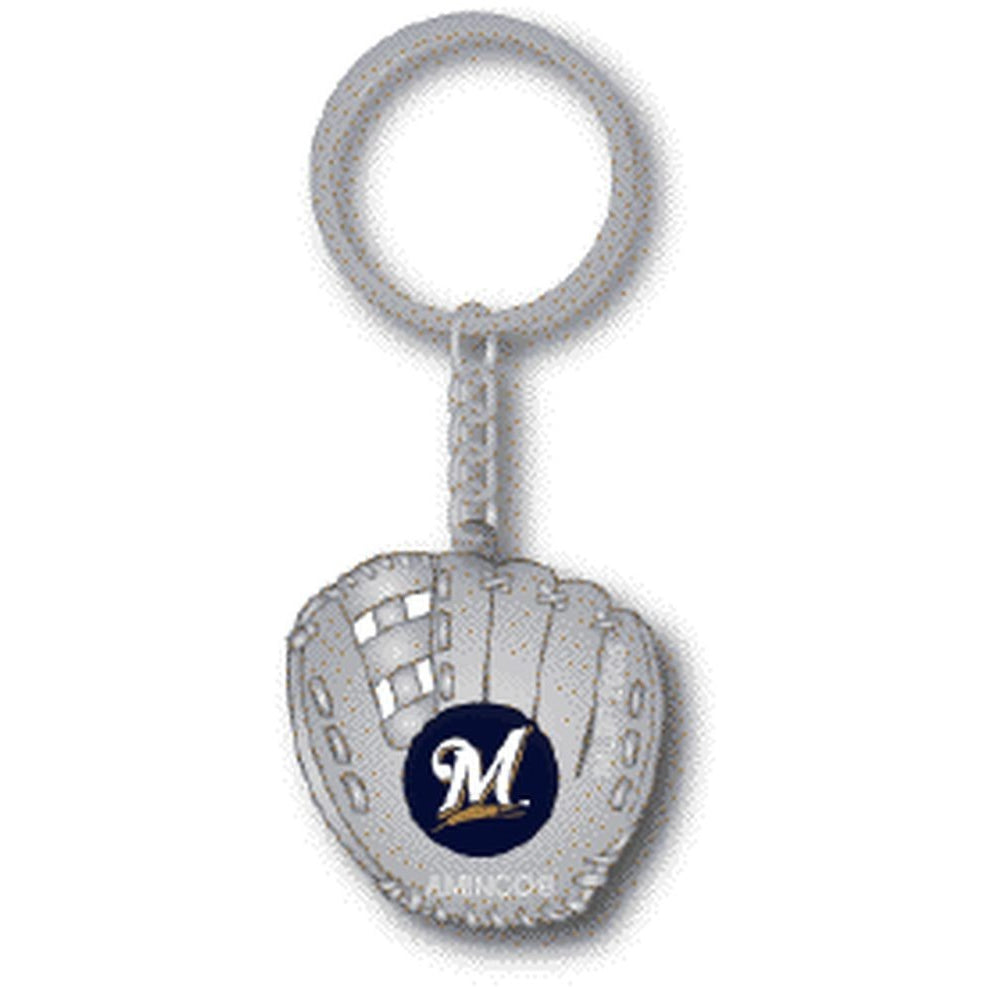 MLB Chrome Glove With Logo in Palm Key Tampa Bay Rays AMINCO