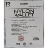 MLB Chicago Cubs Tri-fold Nylon Wallet with Printed Logo