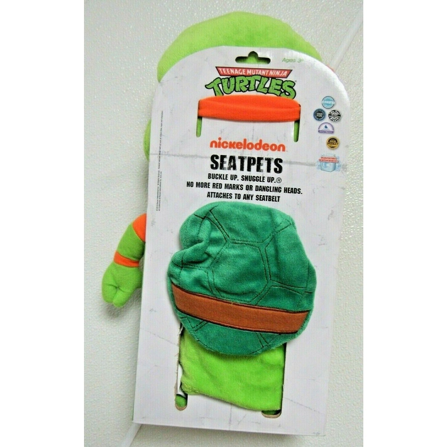 Orange Teenage Mutant Ninja Turtles TMNT Michelangelo Seatpets