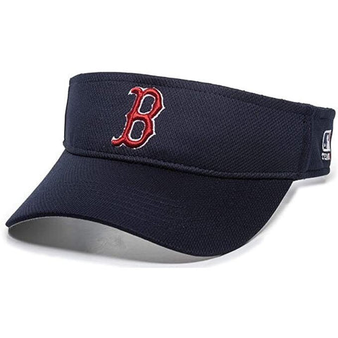 MLB Boston Red Sox Raised Replica Mesh Baseball Visor 185 Adult