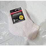 Women's Full Cushion White Quarter Socks 3 Pairs Shoe Sizes 5-9 Sizes Greenbrier