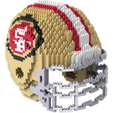 NFL San Francisco 49ers Helmet Shaped BRXLZ 3-D Puzzle 1378 Pieces
