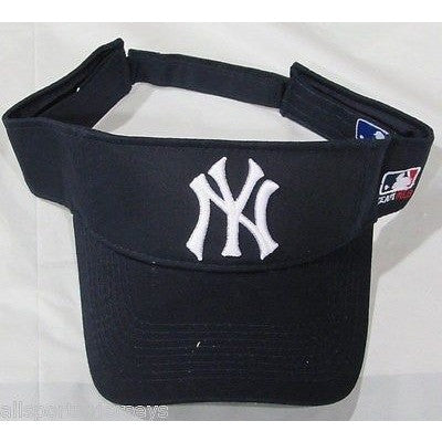MLB New York Yankees Visor Cotton Twill Replica Adjustable Strap Adult