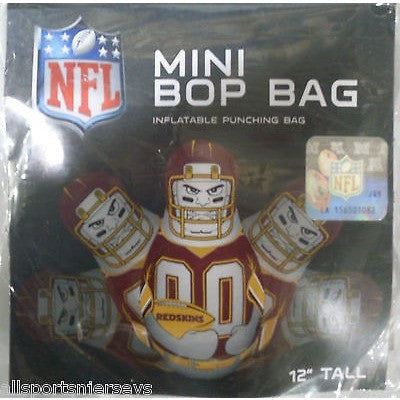 NFL Washington Redskins 12 Inch Mini Bop Bag by Fremont Die