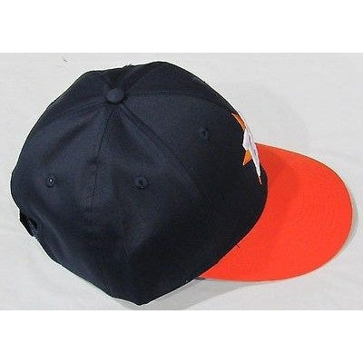 MLB Houston Astros Adult Cap Flat Brim Raised Replica Cotton Twill Hat