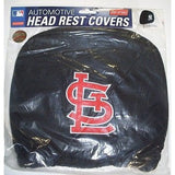 MLB St. Louis Cardinals Headrest Cover Embroidered Logo Set of 2 by Team ProMark