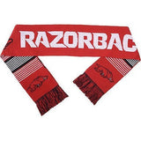 NCAA 2015 Reversible Split Logo Scarf Arkansas Razorbacks 64" by 7" FOCO