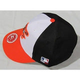 MLB Baltimore Orioles Youth Cap Flat Brim Raised Replica Cotton Twill Hat Home
