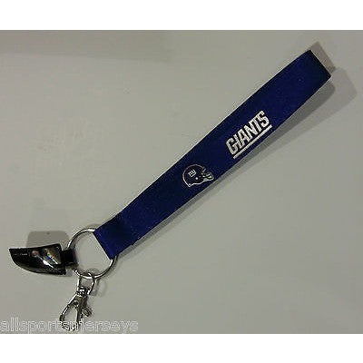 NFL New York Giants Wristlet Keychain Lanyard AMINCO