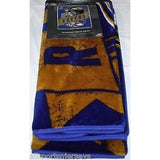 NFL Baltimore Ravens Royal Plush Raschel 50" x 60" Throw Blanket Style Grand Stand