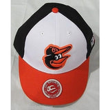 MLB Baltimore Orioles Youth Cap Flat Brim Raised Replica Cotton Twill Hat Home