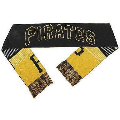 MLB Pittsburgh Pirate 2015 Split Logo Reversible Scarf 64" by 7" by FOCO